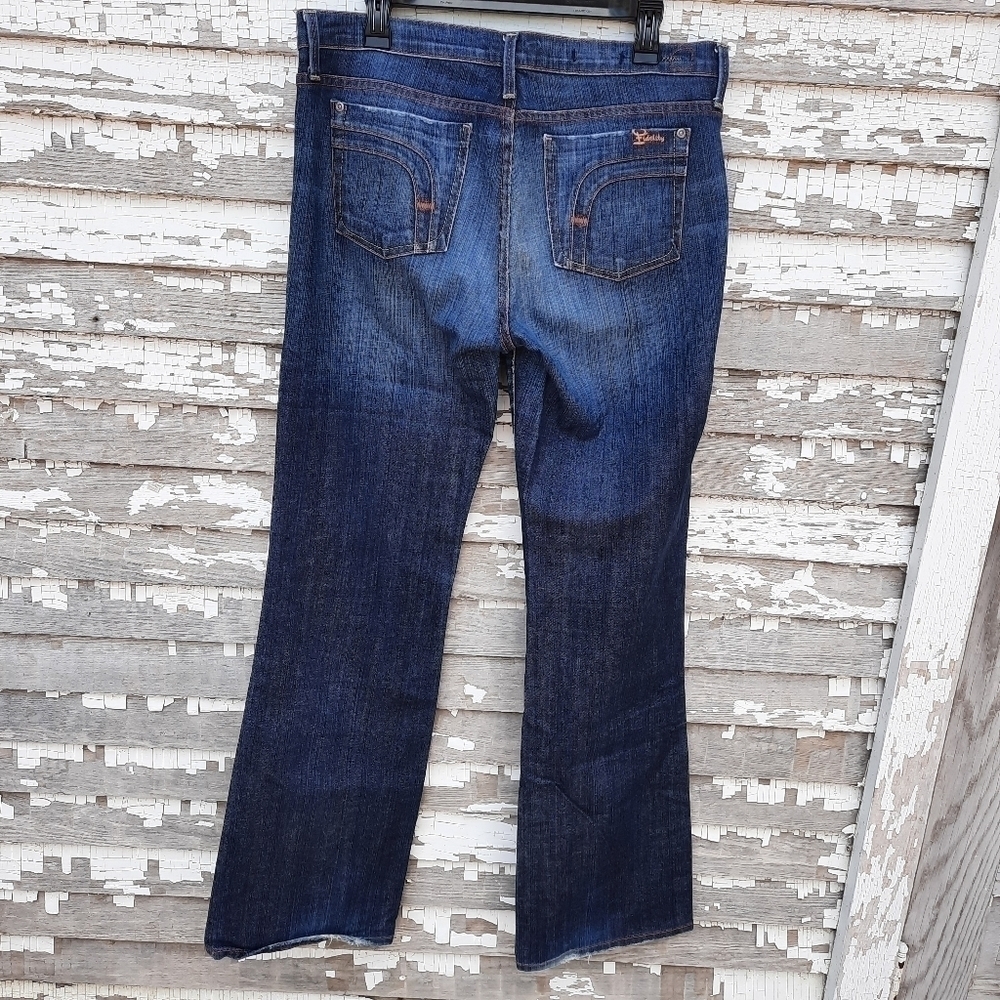 🌟 Fidelity mid-rise belladonna straight cut jeans size 32